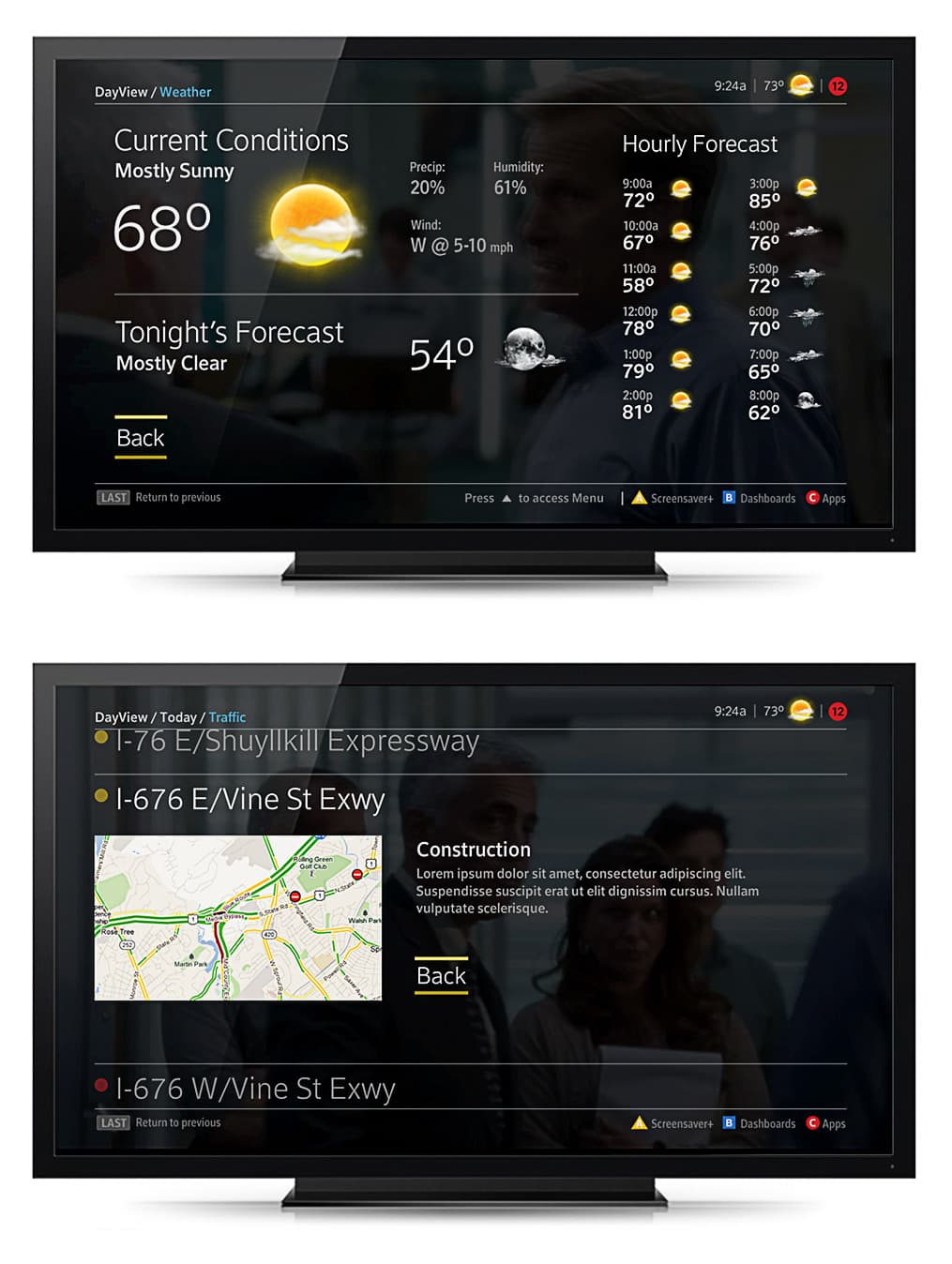 IoT integration showing smart home controls and monitoring
